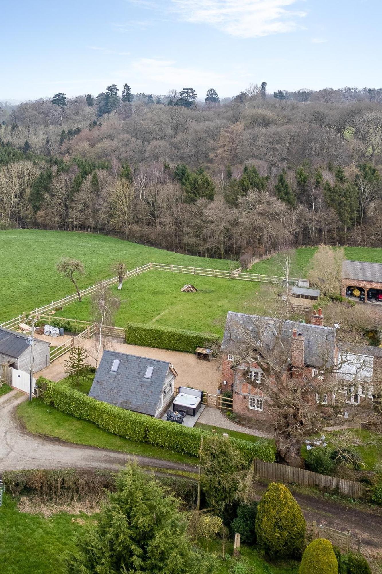 Vila Oak Tree Hideaway Whitchurch  Exteriér fotografie